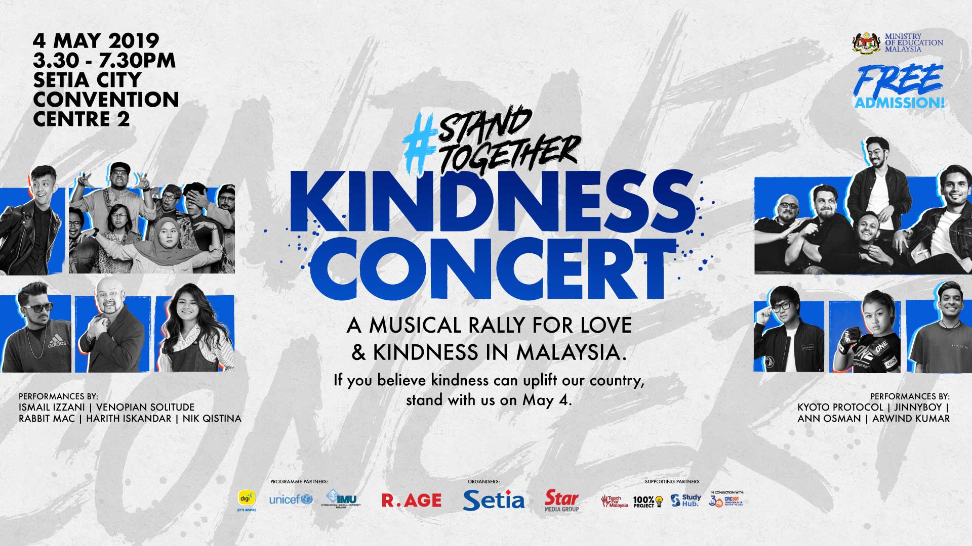 StandTogether Kindness Concert 2019 - Events by Star Media 